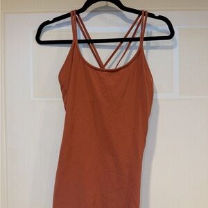 lululemon athletica Rust Double-Strap Cami